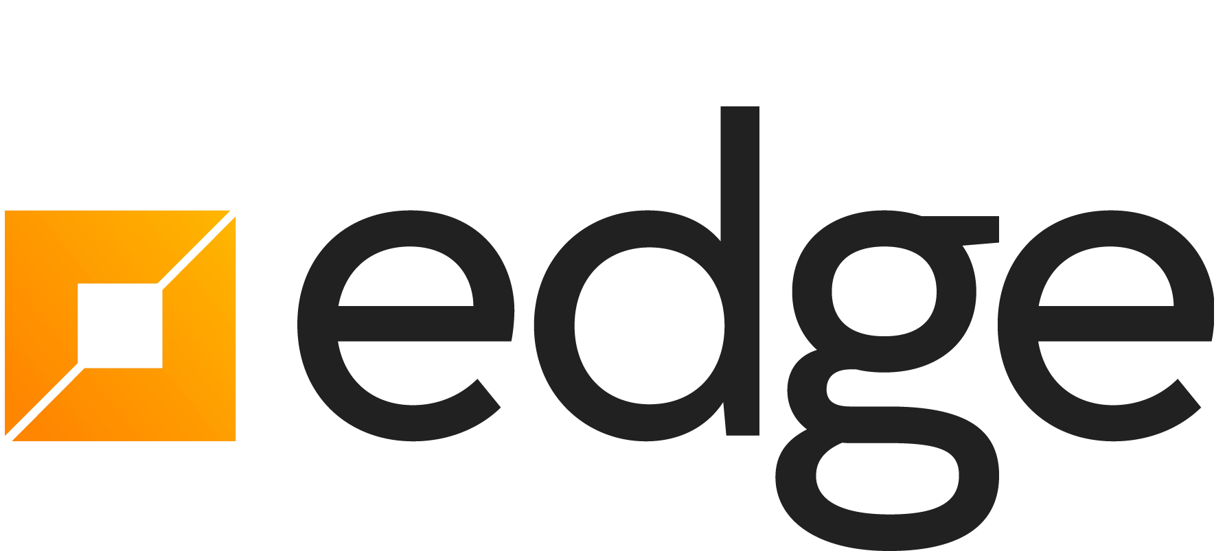 Edge Logo Black Brand