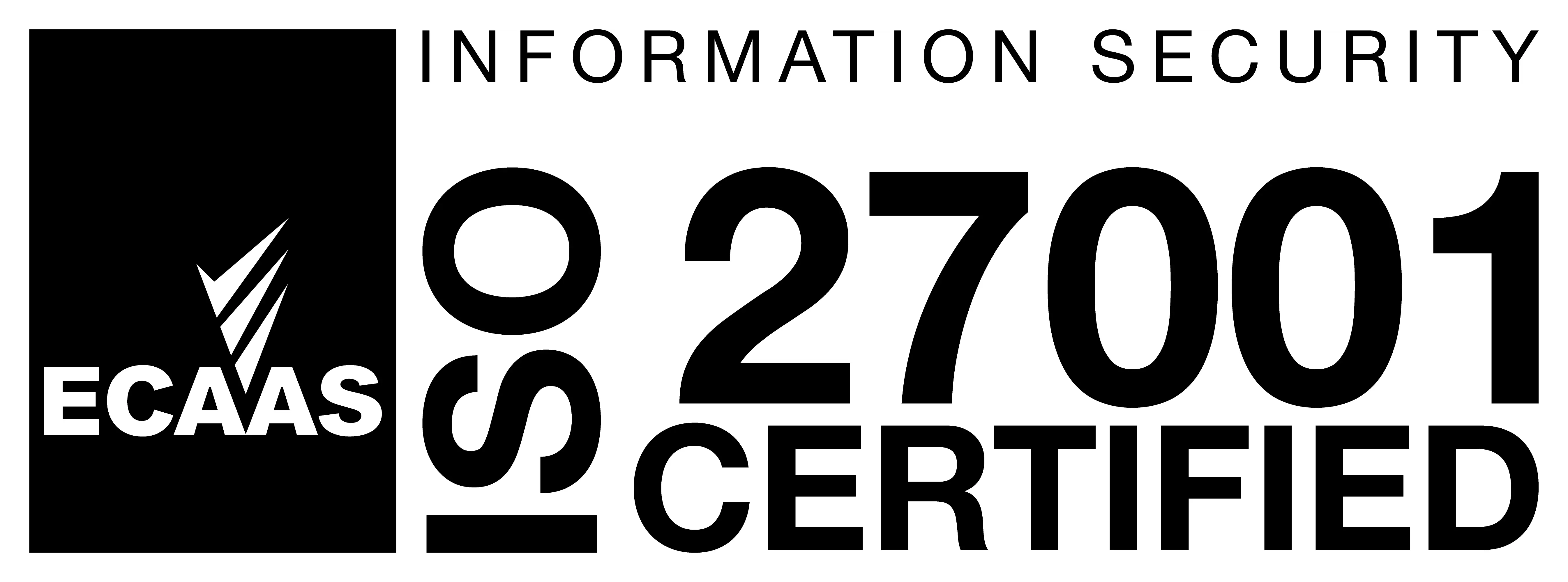 BSI Certification logo ISO27001